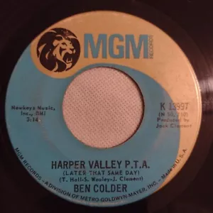 Ben Colder - Harper Valley P.T.A. (Later That Same Day)/Folsom Prison Blues #1½ - Picture 1 of 5