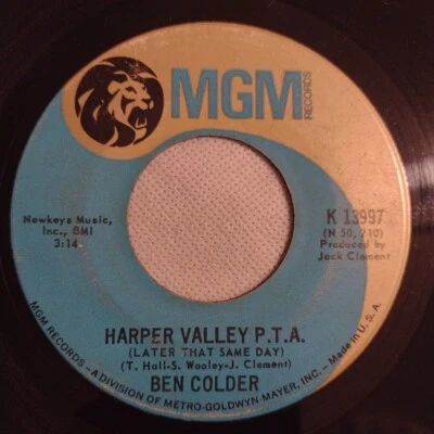 Ben Colder - Harper Valley P.T.A. (Later That Same Day)/Folsom Prison Blues #1½ - Image 1 of 4