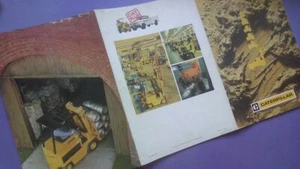 1983 Caterpillar Forklift SALES BROCHURE - MODEL RANGE - Bild 1 von 6