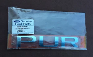 Genuine Ford FG FPV PURSUIT R-SPEC UTE TAIL GATE BADGE CHROME BGFP407A74A - Picture 1 of 5