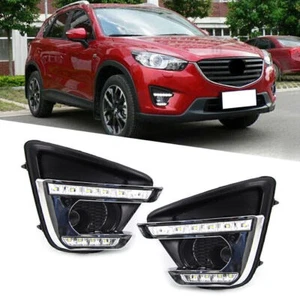 2x luces LED de conducción diurna luces de conducción diurna intermitentes DRL para Mazda CX-5 2013 2014-2016 - Imagen 1 de 7