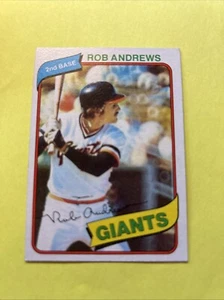 1980 Topps - #279 Rob Andrews - Picture 1 of 2
