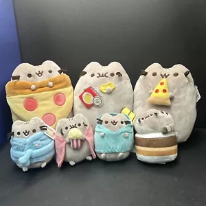 Pusheen Plushies By GUND lot Of 7 New With Tags - Picture 1 of 24