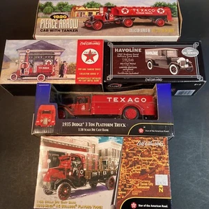 Ertl Texaco Die Cast coin banks/ trucks. Collector's Series #'s 16,17,19,20+xtra - Picture 1 of 16