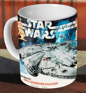 Airfix Star Wars Millennium Falcon Box Art - Ceramic Tea / Coffee - Mug Cup - Picture 1 of 1