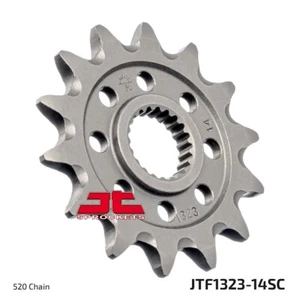 Piñón delantero de acero Honda CR 125 2004-2007 14T motocross autolimpieza - Imagen 1 de 1