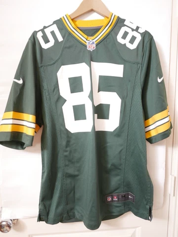 Nike NFL Green Bay Packers Greg Jennings No. 85 Jersey Size M. on field payers Cover