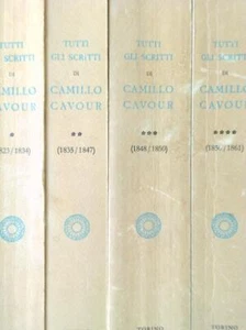ALLE SCHRIFTEN VON CAMILLO CAVOUR 4 VOL. PISCHEDDA - TALAMO - Bild 1 von 1