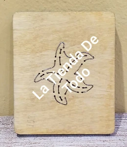 LAMA DA TAGLIO CARTA LEGNO LEGNO FUSTELLA STELLE MARINE ADATTA ACCUCUT SYS LEGGI - Foto 1 di 4