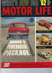 1961 Dodge police, Scout, Land Cruiser, Volvo P-1800, Fiat, vintage Motor Life - Imagen 1 de 2