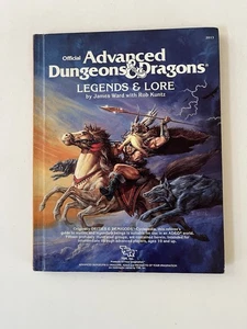 Advanced Dungeons And Dragons Legends and Lore TSR 1984 - Foto 1 di 12