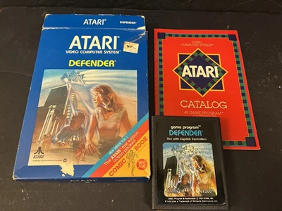 Atari 2600 Defender Game - Beat Up Box & Game & No Instructions & Untested - Image 1 of 4