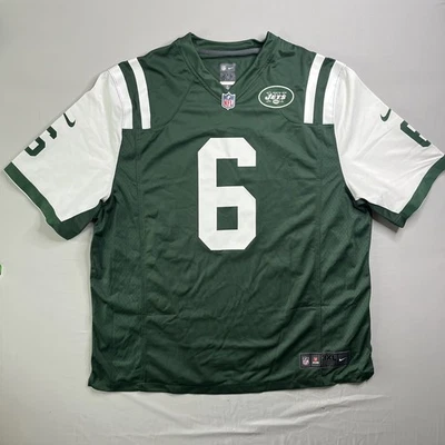 Camiseta Nike Mark Sanchez New York Jets para hombre 3X-grande en el campo de fútbol americano verde NFL Foto 1 de 4