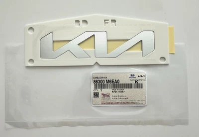 ПОДЛИННЫЙ OEM передний капот «KIA» логотип эмблема 86300-M6EA0 для 2022-2023 Kia Forte - Изображение 1 из 2