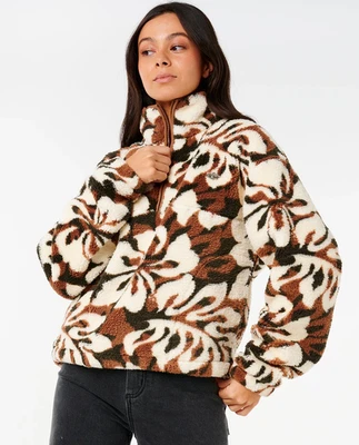 Rip Curl Cala Nights 1/4- Zip Polar Fleece - XL - Neu - Bild 1 von 4