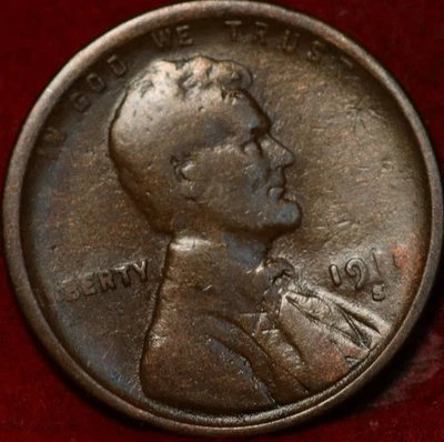 1911-S San Francisco Mint Copper Lincoln Wheat Cent - Image 1 of 2