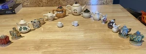miniature teapots collectibles - Picture 1 of 15