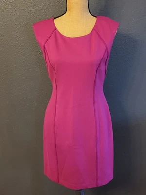 Vestido Vaina Katherine Malandrino Talla 8 Rosa Forrado Foto 1 de 4