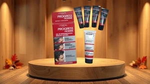 BOITE L'OREAL PARIS PROGRESS GEL DE Repigmentation Résultat Naturel homme - Picture 1 of 3