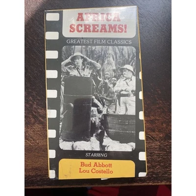 Africa Screams starring Abbott and Costello (VHS) Brand New Factory Sealed - Image 1 of 4
