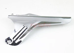 Chrome Iron Chain Guard Cover Protector For HONDA DAX ST50 ST70 CT70 Trail Bikes - Picture 1 of 5