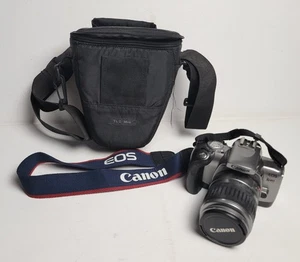Canon EOS Rebel T2 35mm Film SLR Camera Canon EF 28-90mm 1:4-5.6 III lens TESTED - Picture 1 of 5