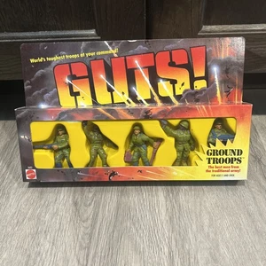 1986 Mattel G.u.t.s 5-pack Ground Troops New Guts - Picture 1 of 8