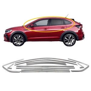 Window Frame Trim Full Chrome Cover For Taigo 2022 And Later 12 PCS Stainless S. - Bild 1 von 1