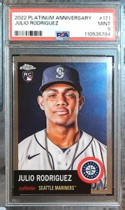Julio Rodriguez 2022 Topps Chrome Platinum Anniversary #171 Seattle Mariners - Bild 1 von 2