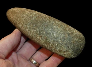 POLL CELT ST CLAIR CO ILL AUTHENTIC INDIAN ARROWHEAD ARTIFACT COLLECTIBLE RELIC - Picture 1 of 7