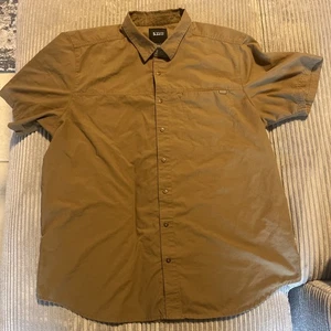 5.11 Tactical Freedom Flex Rapidraw Shirt Mens L  Brown Metal Snap Vented Army - Picture 1 of 10