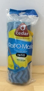 O Cedar Roll O Matic Roller 8,5” Wave Spugna Mop Ricarica Blu Nuovo In Confezione - Foto 1 di 3