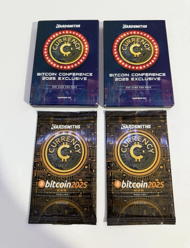 Limited Sale!Cardsmiths Bitcoin Conference 2025 Bundle 2Sealed Boxes+2Promo Pack - Image 1 of 2
