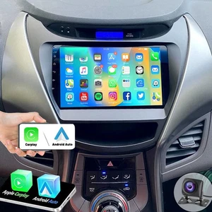 For Hyundai Elantra 2011-2013 Android Car Stereo Apple CarPlay Bluetooth Radio - Picture 1 of 16