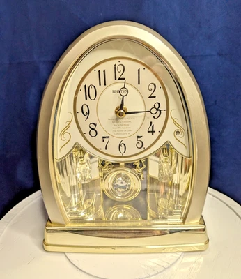 Relojes de Ritmo Alegres Campanas de Cristal Reloj de Abrigo Musical 4RJ635 Foto 1 de 4