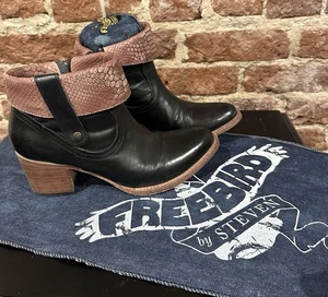 Botín de cuero Freebird by Steven-Saban para mujer talla 10 - Imagen 1 de 11