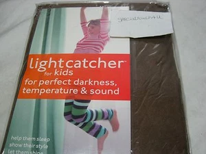 Lightcatcher Solid Chocolate Brown Insuldark Lining Window Valance 54x15 NEW - Picture 1 of 4