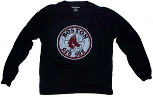 Boston Red Sox Langarm-T-Shirt Retro-Stil abgenutzt JUNGEN Large (16/18) Neu mit Etikett MLB - Bild 1 von 3