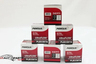 JUEGO DE 6 filtros de aceite giratorios Pentius para AMC, Buick, Chevrolet, Daewoo, GMC, Isuzu, Jee Foto 1 de 2