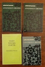 1ST AFRICAN AMERICAN PULITZER AUTOGRAPHS BOOK SIGNED GWENDOLYN BROOKS SIGNED