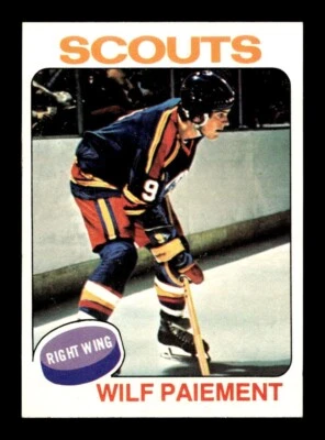 1975 76 Topps #195 Wilf Paiement Scouts NEAR MINT *1e - Image 1 of 2