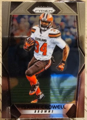 2017 Panini Prizm Isaiah Crowell #99 Cleveland Browns - Image 1 of 2