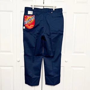 Vintage 80s Dickies Pants 42 X 29 Deadstock Workwear USA Made Navy Work Skate - Bild 1 von 10