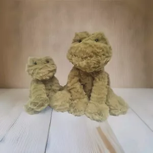 Jellycat Fuddlewuddle Frog Mummy & Baby - Picture 1 of 9