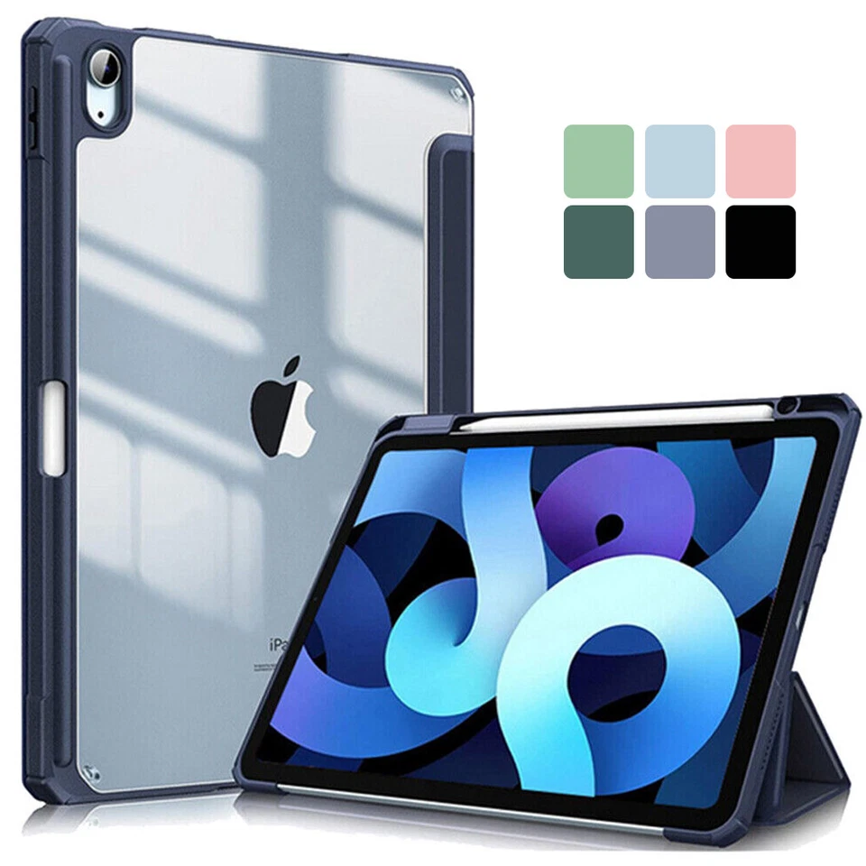 Funda transparente a prueba de golpes para iPad (A16) 11 pulgadas 2025/iPad 10ª generación 2022 Foto 1 de 4