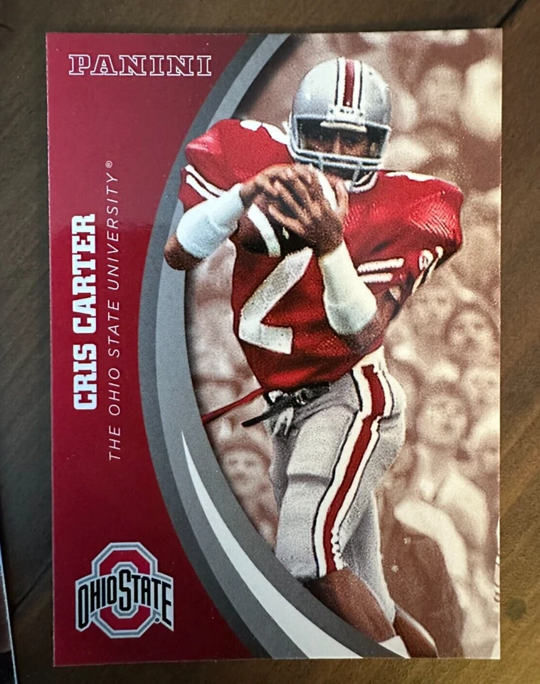 2015 Panini Collegiate CRIS CARTER card # 17 OHIO STATE - Image 1 of 1