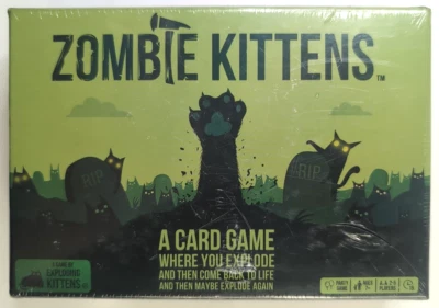 Zombie Kittens Card Games by Exploding Kittens - FAMILY FUN GAME NIGHT- NEW - Image 1 of 4