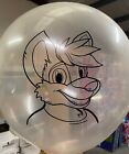 36" Inch Furry Face Puppy Pup Giant Latex Balloons Big Balloon Looner Mascot