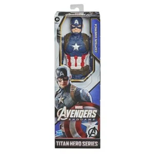 NEW HASBRO MARVEL AVENGERS ENDGAME TITAN HERO SERIES CAPTAIN AMERICA FIG F1342 - Picture 1 of 2