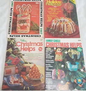 12 Vintage 1960er 70er 80er Jahre Familienkreis Weihnachten tolle Ideen Handwerk Magazin Menge - Bild 1 von 24